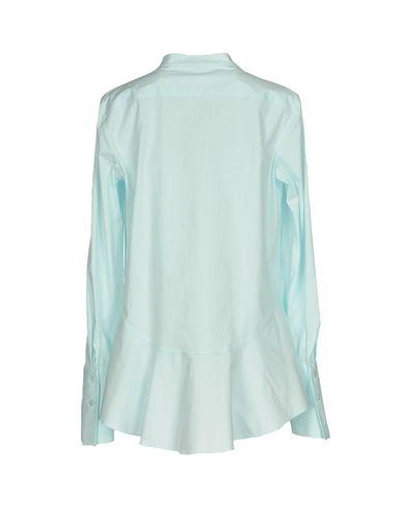 Shop Jil Sander Blouse In Sky Blue