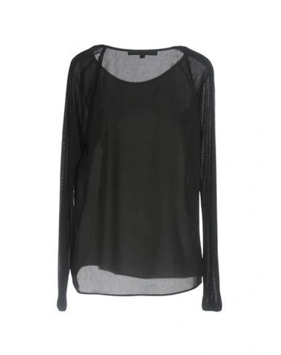 Shop French Connection Blouses In Black