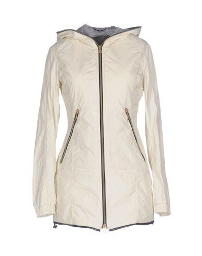 Shop Duvetica Down Jacket In Ivory