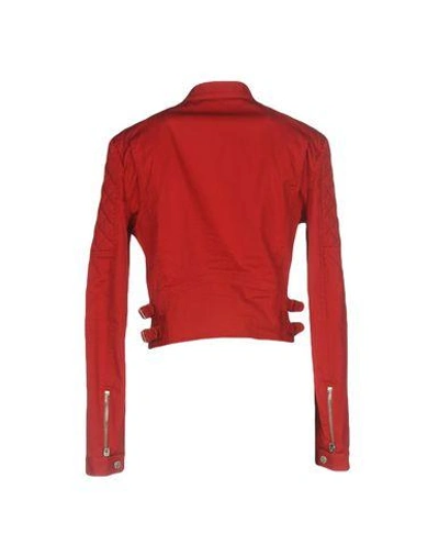 Shop Dsquared2 Jackets In Red