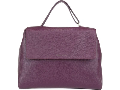 Shop Orciani Sveva Bag In Purple