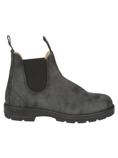 Shop Blundstone Classic Ankle Boots In Rustic Black