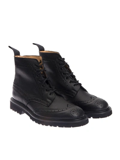 Shop Tricker's Boot In Black