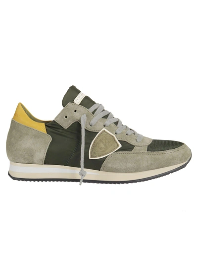 Shop Philippe Model Tropez Sneakers In Militare