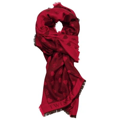 Shop Twinset Scarf Scarf Women Twin Set In Red