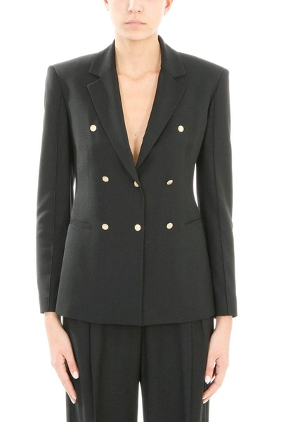 Shop Mauro Grifoni Black Blazer