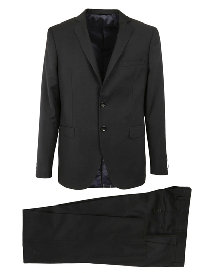 Shop Tonello Ottoman Suit In Black