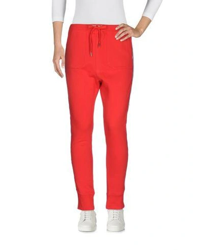 Shop Pinko Woman Pants Red Size L Cotton