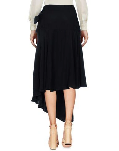 Shop Ty-lr Midi Skirts In Black