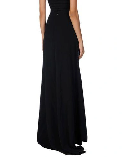 Shop Andrew Gn Maxi Skirts In Black