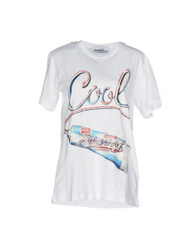 Shop Jeremy Scott T-shirts In White