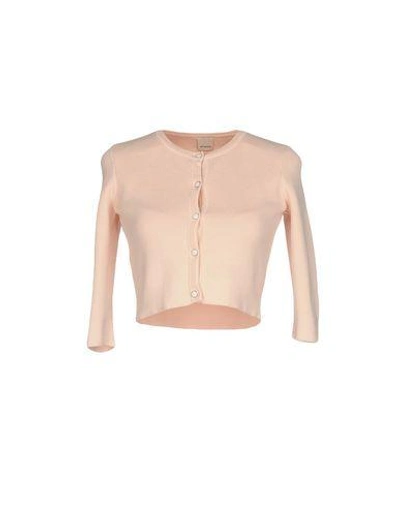 Shop Pinko Cardigan In Light Pink