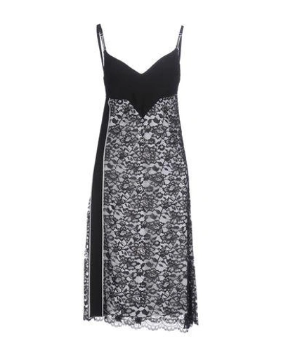 Shop Paco Rabanne Knee-length Dresses In Black