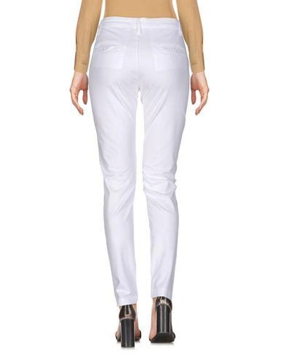 Shop Pinko Casual Pants In White