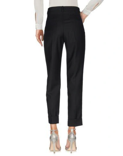 Shop Wood Wood Casual Pants In Black