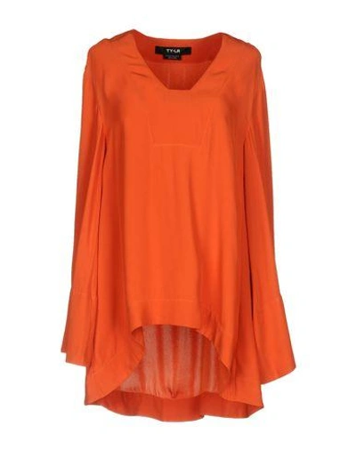 Shop Ty-lr Blouse In Orange