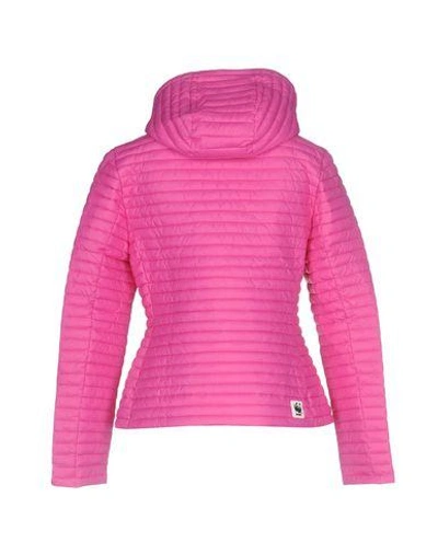 Shop Save The Duck Synthetic Padding In Fuchsia