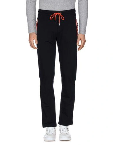 Shop Bikkembergs Casual Pants In Black