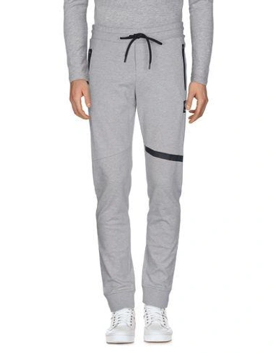 Shop Bikkembergs Casual Pants In Grey