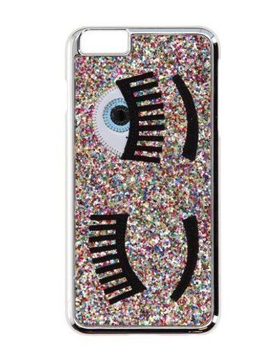 Shop Chiara Ferragni Iphone 6/6s Plus Cover In Fuchsia