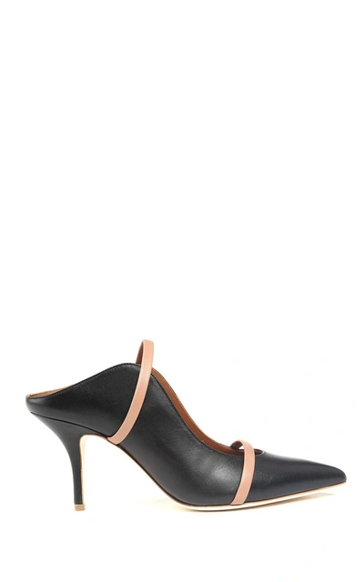 Shop Malone Souliers Maureen Leather Mules In Black
