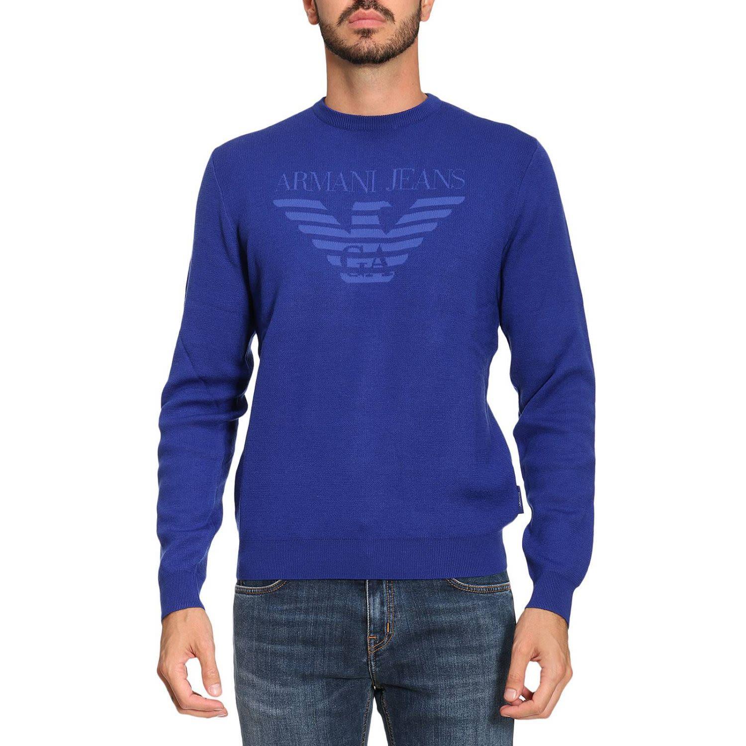 armani jeans mens sweaters