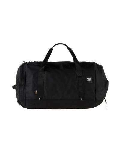 Shop Herschel Supply Co Travel & Duffel Bag In Black
