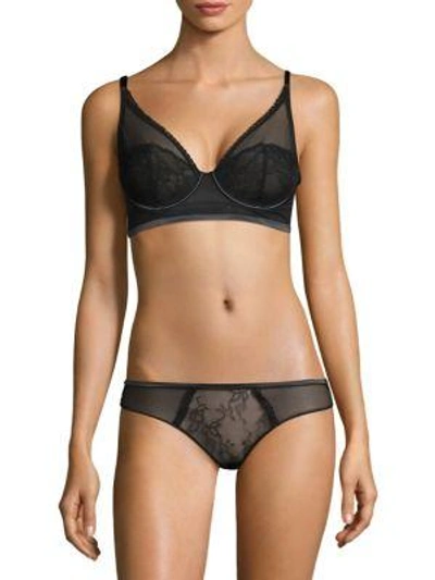 Shop Addiction Nouvelle Lingerie Captive Underwire Bra In Black