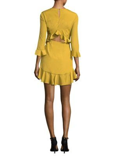 Shop Likely Sampson Fit-&-flare Cocktail Dress In Peridot