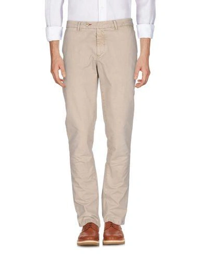 Shop 7 For All Mankind Casual Pants In Beige