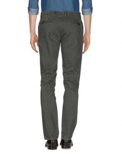 Shop 7 For All Mankind Casual Pants In Dark Green