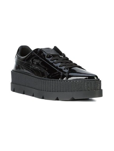 Shop Fenty X Puma Pointy Creeper Sneakers In Black