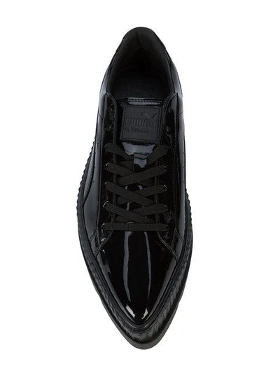 Shop Fenty X Puma Pointy Creeper Sneakers In Black