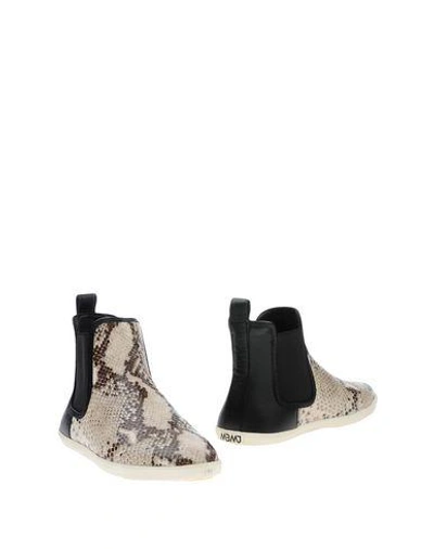 Shop Marc By Marc Jacobs Ankle Boots In Light Grey