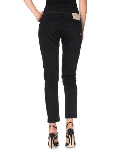 Shop Dondup Denim Pants In Black