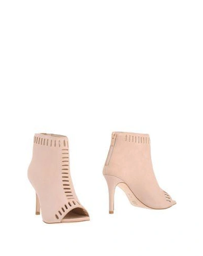 Shop Loeffler Randall Ankle Boot In Dove Grey