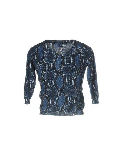 Shop Pinko Cardigan In Blue