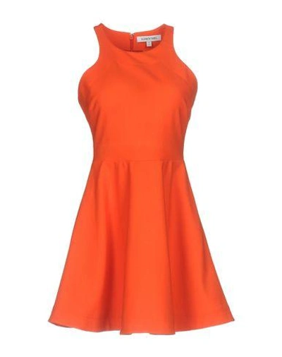 Shop Elizabeth And James Short Dress In Orange