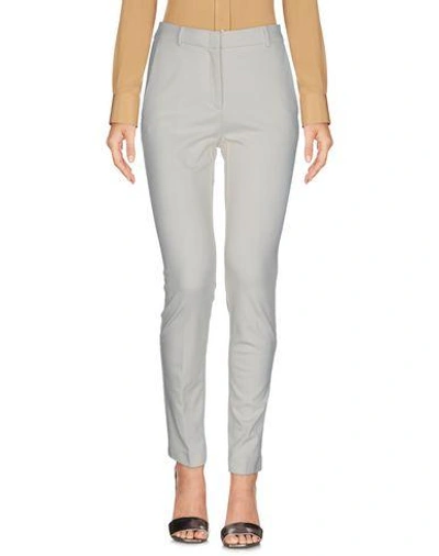 Shop Pinko Casual Pants In Ivory