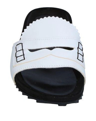 Shop Band Of Outsiders Sandals In White
