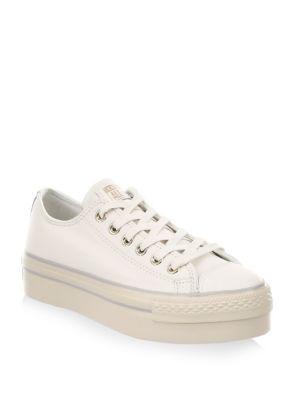 chuck taylor platform white leather