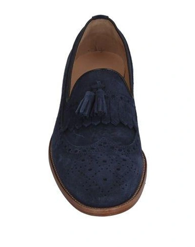 Shop Belsire Loafers In Dark Blue