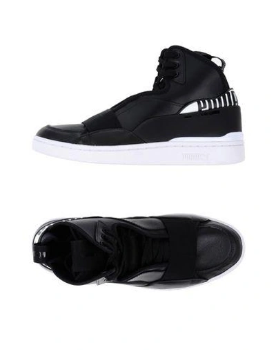 Shop Mcq Puma Sneakers In Black