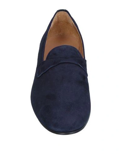 Shop Belsire Loafers In Dark Blue