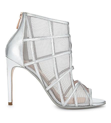 ted baker peep toe boots
