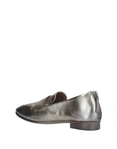 Shop Marsèll Loafers In Platinum