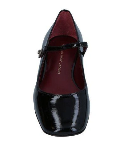 Shop Marc By Marc Jacobs Ballet Flats In Black