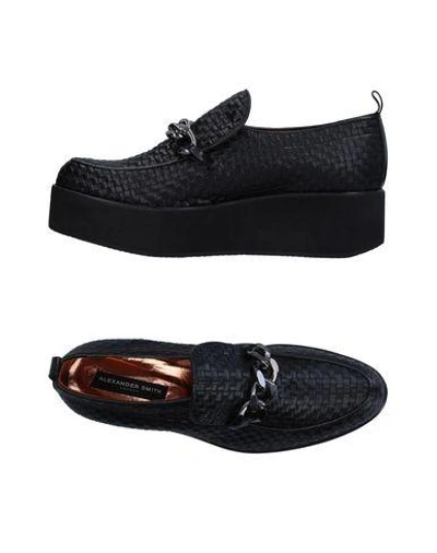 Shop Alexander Smith Loafers In Black