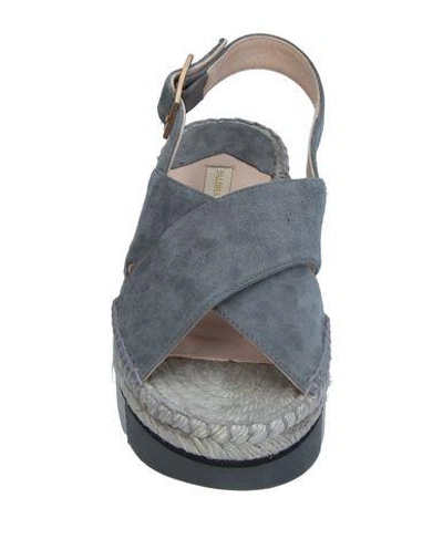 Shop Paloma Barceló Sandals In Light Grey