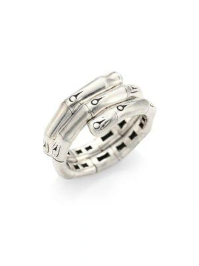 Shop John Hardy Bamboo Sterling Silver Coil Ring